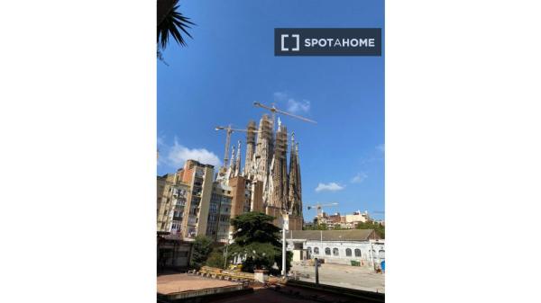 Habitación en piso compartido en barcelona.