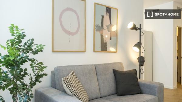 Apartamento completo de 1 dormitorio en Málaga