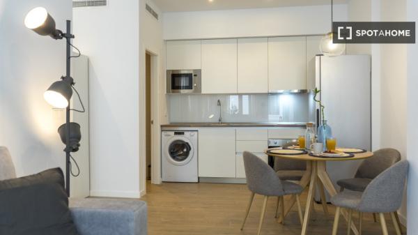 Apartamento completo de 1 dormitorio en Málaga