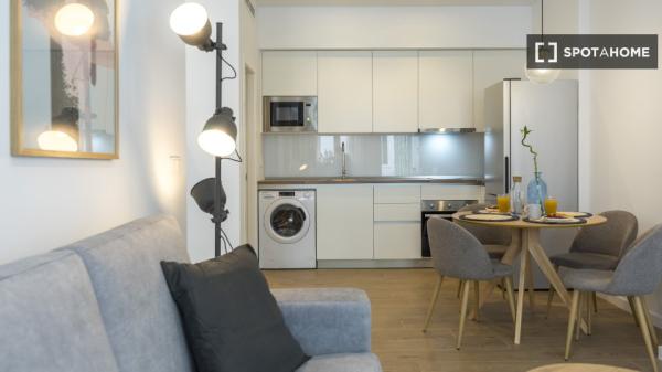 Apartamento completo de 1 dormitorio en Málaga