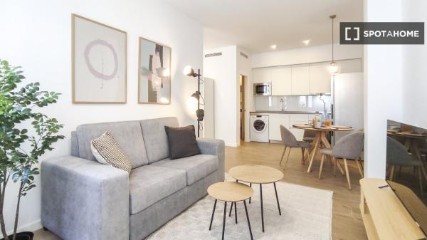 Apartamento completo de 1 dormitorio en Málaga