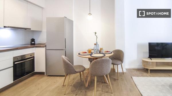 Apartamento completo de 1 dormitorio en Málaga