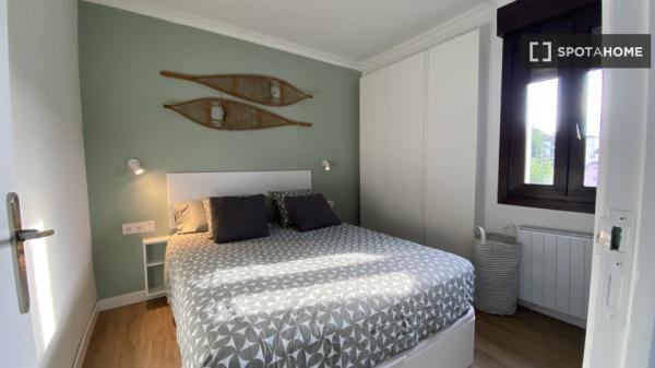 Apartamento entero de 1 dormitorio en Donostia