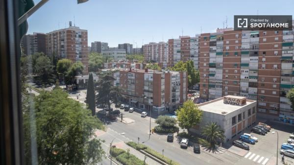 Habitación en piso compartido en madrid.