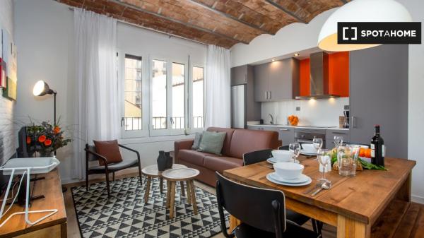 Apartamento entero de 3 habitaciones en Barcelona.