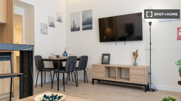 Apartamento entero de 1 habitaciones en Madrid