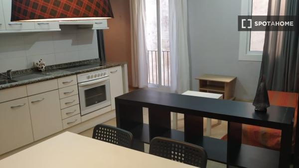 Apartamento entero de 1 dormitorio en Barcelona