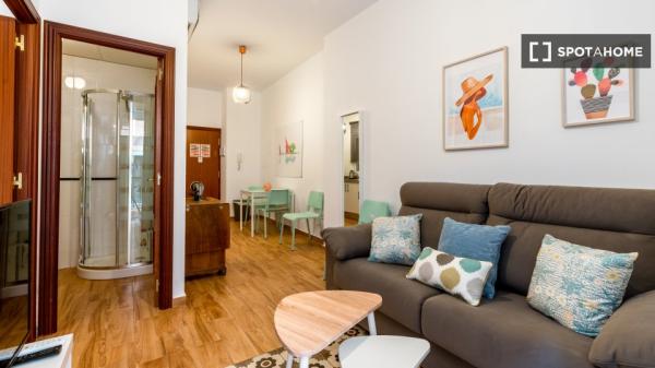 Apartamento de 1 quarto para alugar em Triana, Sevilha