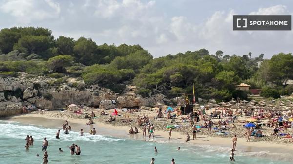 Apartamento inteiro de 2 quartos em Cales de Mallorca