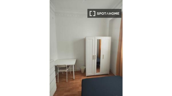 Dormitorio en piso compartido en Valencia