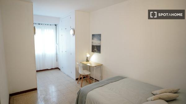 Habitación en piso compartido en barcelona.