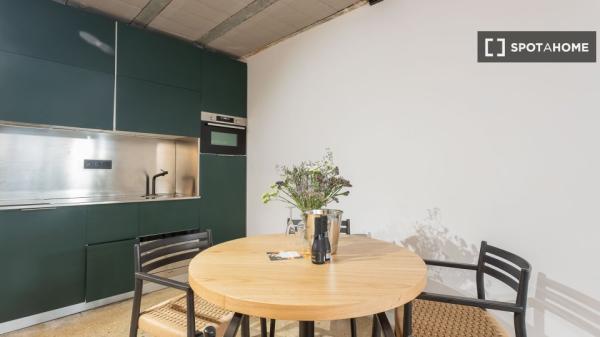 Apartamento entero de 1 dormitorio en Barcelona