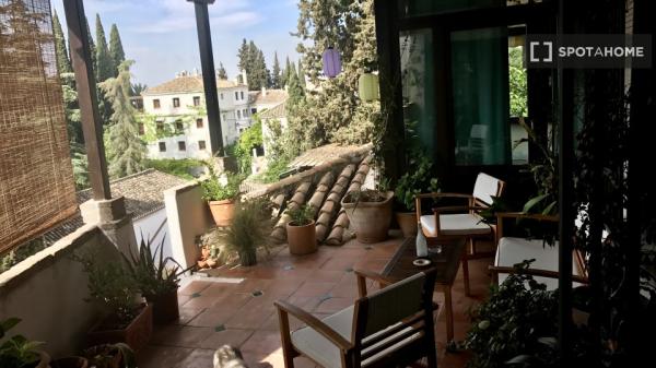 Apartamento entero de 1 dormitorio en Granada