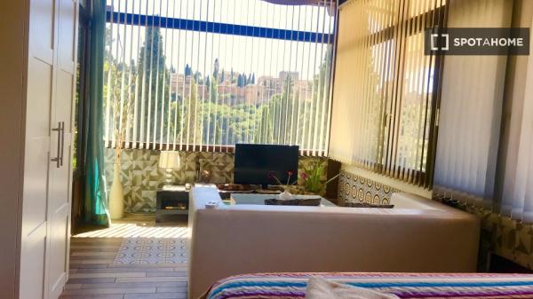 Apartamento entero de 1 dormitorio en Granada