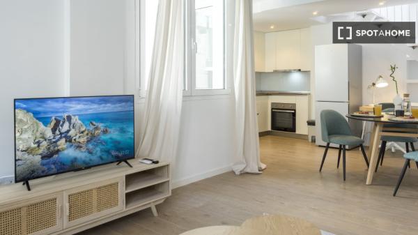 Apartamento entero de 1 dormitorio en Málaga