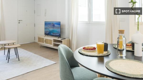 Apartamento entero de 1 dormitorio en Málaga