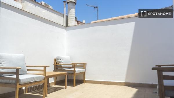 Apartamento entero de 1 dormitorio en Málaga