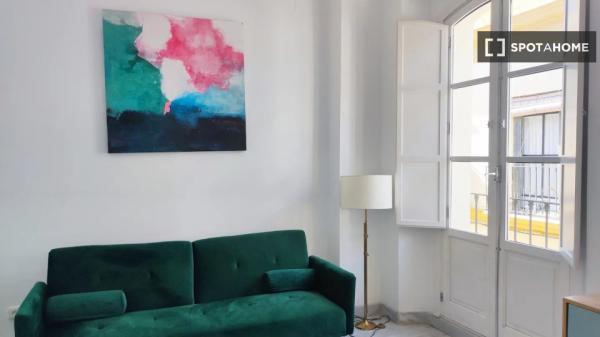 Apartamento de 1 quarto para alugar em Casco Antiguo, Sevilha