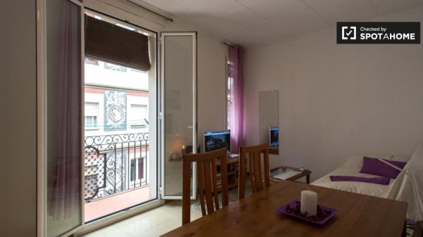 Se alquila habitación en apartamento de 2 dormitorios en Poble-sec, Barcelona