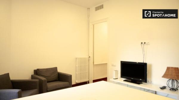 Gran habitación, apartamento de 2 camas, Sarrià-Sant Gervasi, Barcelona