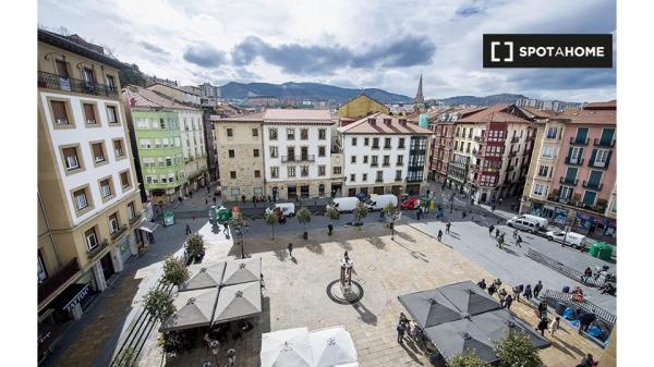 Se alquila habitación en apartamento de 5 dormitorios en Casco Viejo, Bilbao