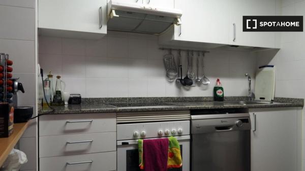 Habitación en piso compartido en barcelona.