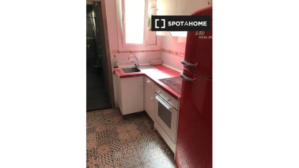 Quarto em apartamento compartilhado em Barcelona