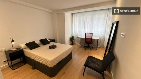 Habitación en piso compartido en madrid.