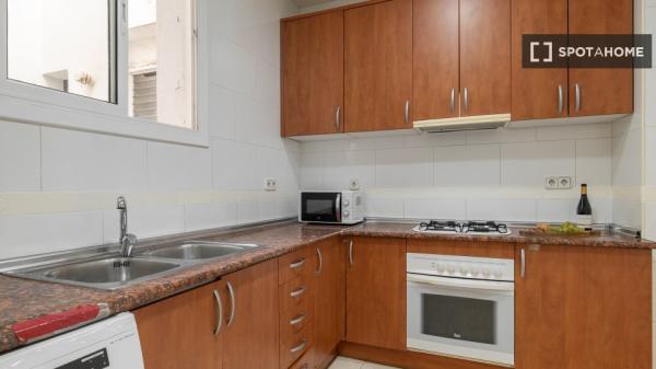 Habitaciones para alquilar en apartamento de 4 dormitorios en Barcelona