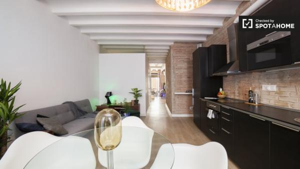 Apartamento loft funky en alquiler en Poble-sec, Barcelona