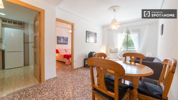 Begrüßungszimmer in einer Wohngemeinschaft in Jesus, Valencia