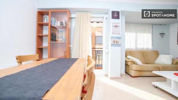 Habitación Zen en piso compartido en Poblats Maritims, Valencia