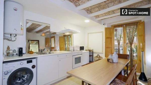 Apartamento chique para alugar em El Raval