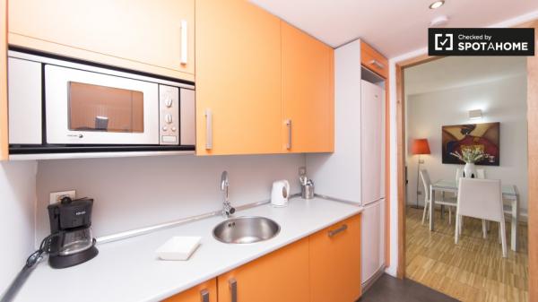 Luminoso apartamento de 2 dormitorios en alquiler en Centro, Madrid