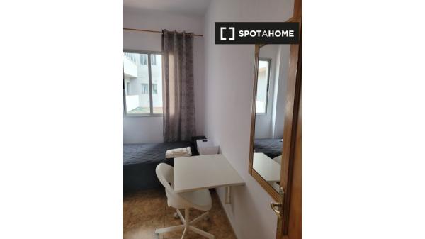 Room for rent in 5-bedroom apartment in Las Palmas