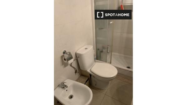 Habitación en piso compartido en barcelona.