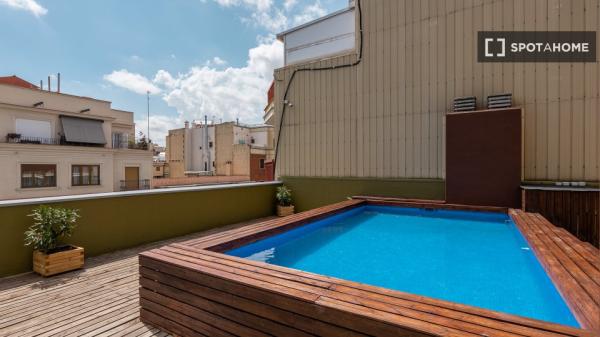 Apartamento entero de 1 dormitorio en Barcelona