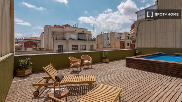 Apartamento entero de 1 dormitorio en Barcelona