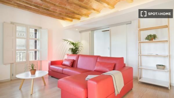 Piso de 2 habitaciones en el centro de Barcelona