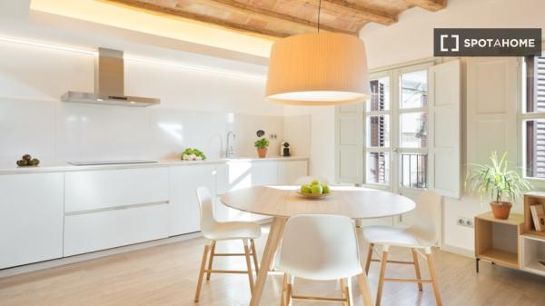 Piso de 2 habitaciones en el centro de Barcelona