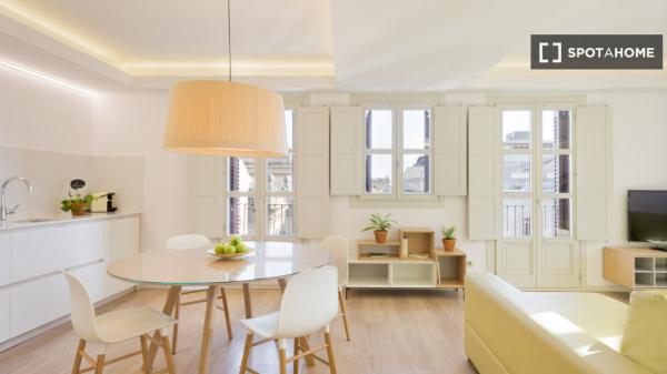 Piso de 2 habitaciones en el centro de Barcelona