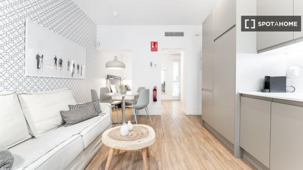 Apartamento entero de 1 habitaciones en Madrid