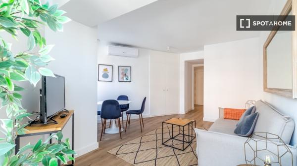 Apartamento entero de 1 habitaciones en Madrid