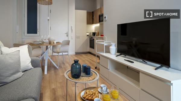 Apartamento entero de 1 dormitorio en Barcelona