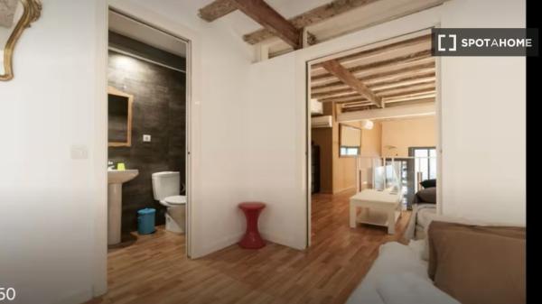 Whole 2 bedrooms apartment in Barcelona