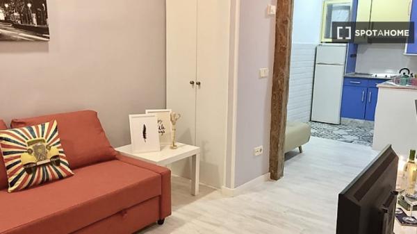 Apartamento entero de 1 habitaciones en Madrid