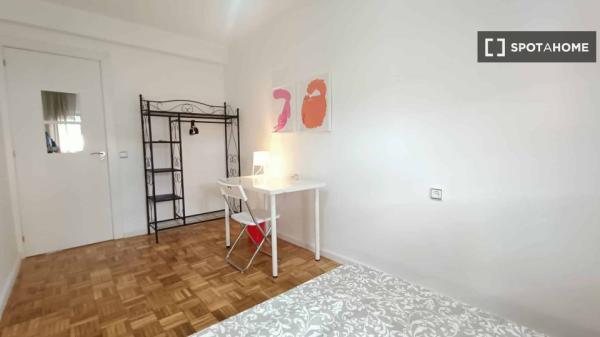 Se alquila habitación en piso de 2 dormitorios en madrid.