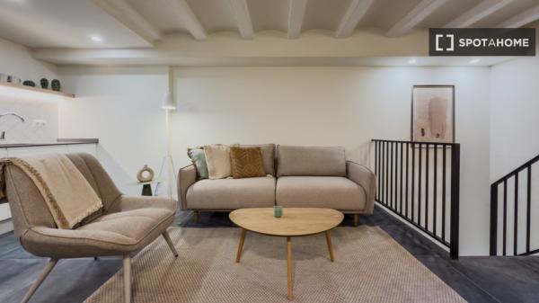 Apartamento de 1 dormitorio en alquiler en Ciutat Vella, Barcelona.