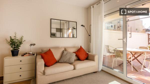 Apartamento entero de 1 dormitorio en Barcelona