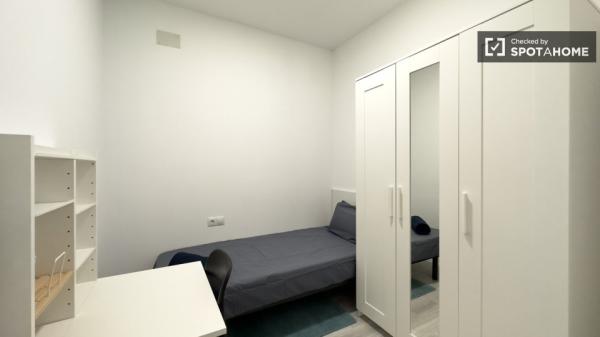 Quarto em apartamento de 3 quartos no centro de Barcelona Localização